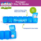 Prevagen Extra Strength Mixed Berry Chews, 7-Day Pill Minder, 3-Pack