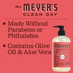 Buy now MRS. MEYER'S CLEAN DAY Hand Soap, Made with Essential Oils, Rhubarb, 12.5 fl. oz at indiglob india