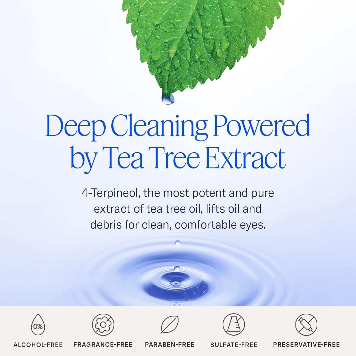Towelettes with Tea Tree Oil Extract, 24 Count | Natural Face, Eyelash & Eyelid Cleansing Wipes to Clear Dirt & Debris that Allow Demodex Mites to Thrive