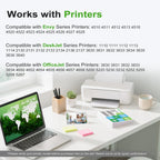 Ankink 63XL Ink Cartridges Replacement for HP 63 XL (Color/Tricolor 2-Pack)