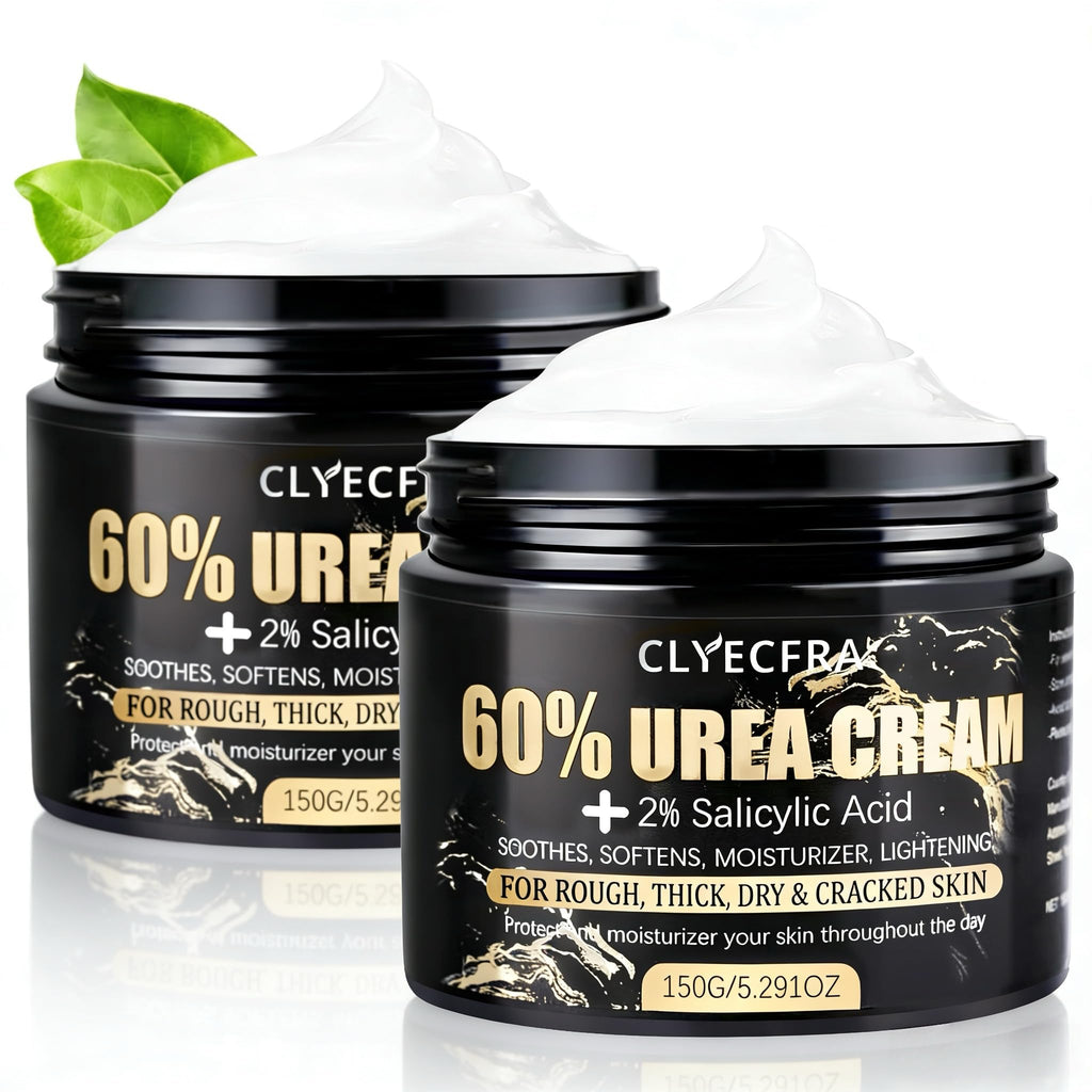 60% Urea Cream for Feet with 2% Salicylic Acid for Deep Hydration-150g | Urea Cream 60 Percent for Feet & Hands-Maximum Strength Moisturizer for Rough,Dry,Thick & Cracked Skin,Callus Remover