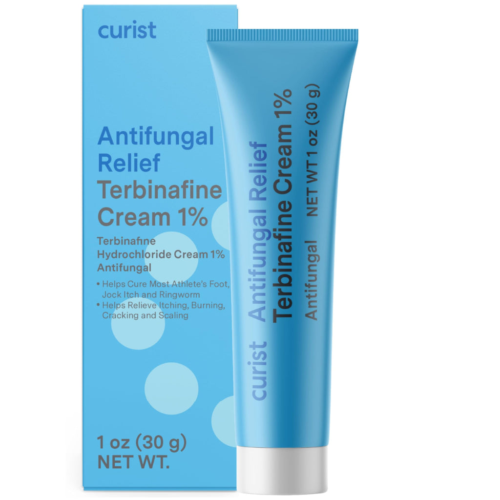 Curist Terbinafine Cream Antifungal 1 oz (30g) Foot Fungus Treatment 1%