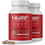 VitalBP Blood Pressure, Blood Flow & Artery Support, CoQ10, K2 & D3, 4 Pack | With L-citrulline to support normal blood pressure, blood flow & artery health.