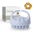 Buy now Sndyi Soft Silicone Scalp Massager for Dandruff Removal and Hair Growth - Wet Dry Scalp Exfoliator Brush for Scalp Care - Beige at indiglob india