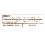 Merrick Fresh Kisses Natural Dental Chews Infused With Coconut And Botanical Oils For Medium Dogs 25-50 Lbs - 22 ct. Box