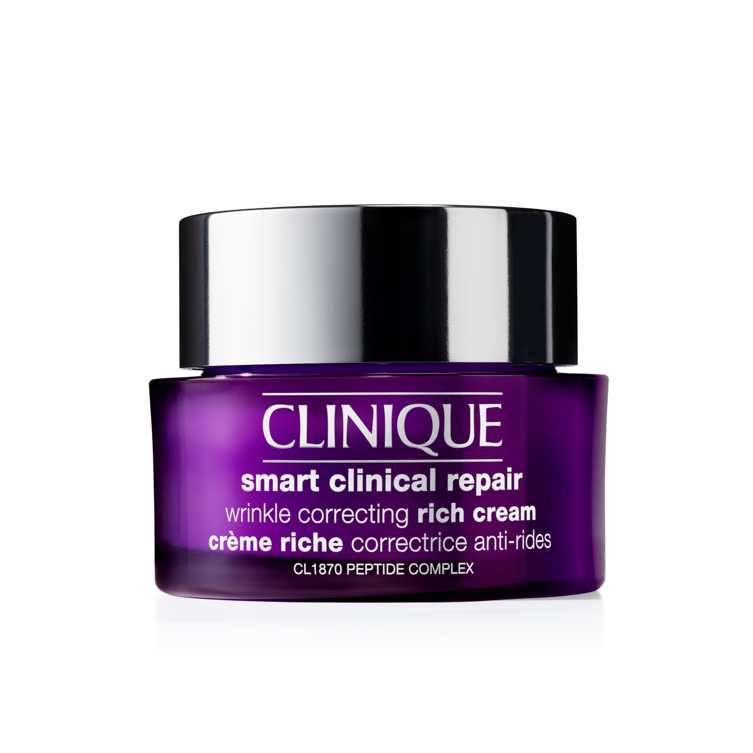 Buy now Clinique Smart Clinical Repair Wrinkle Correcting Anti Aging Rich Face Cream with Peptides + Hyaluronic Acid For Very Dry to Dry Combination Skin Types | Hydrating, 1.7 Fl Oz at indiglob india