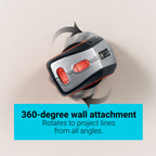 Buy now BLACK+DECKER Laser Level, Self-Leveling, 360 Degree Wall Attachment, AA Batteries Included (BDL220S), 7.25 x 7 x 2.5 inches at indiglob india