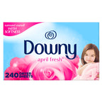 Buy now Downy Fabric Softener Dryer Sheets, April Fresh, 240 Count at indiglob india