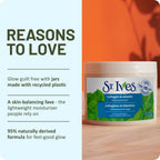 St. Ives Collagen Elastin Face Moisturizer for Dry Skin, Paraben free and Non Comedogenic, 10 oz