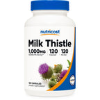 Nutricost Milk Thistle Extract 240 Capsules, 240 Servings, Gluten Free | Vegan, GMO-Free