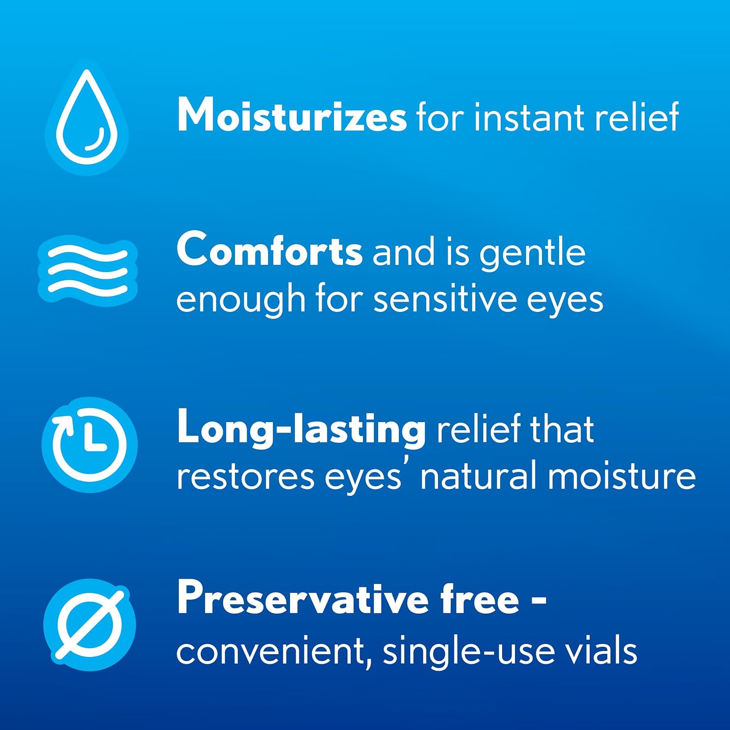 Buy now Soothe Preservative-Free Lubricant Eye Drops, Dry Eye Relief, Moisturizing, for Fast Relief & Gentle Enough for Sensitive Eyes and LASIK Dryness, Single-Use Vials, 30 Count at indiglob india