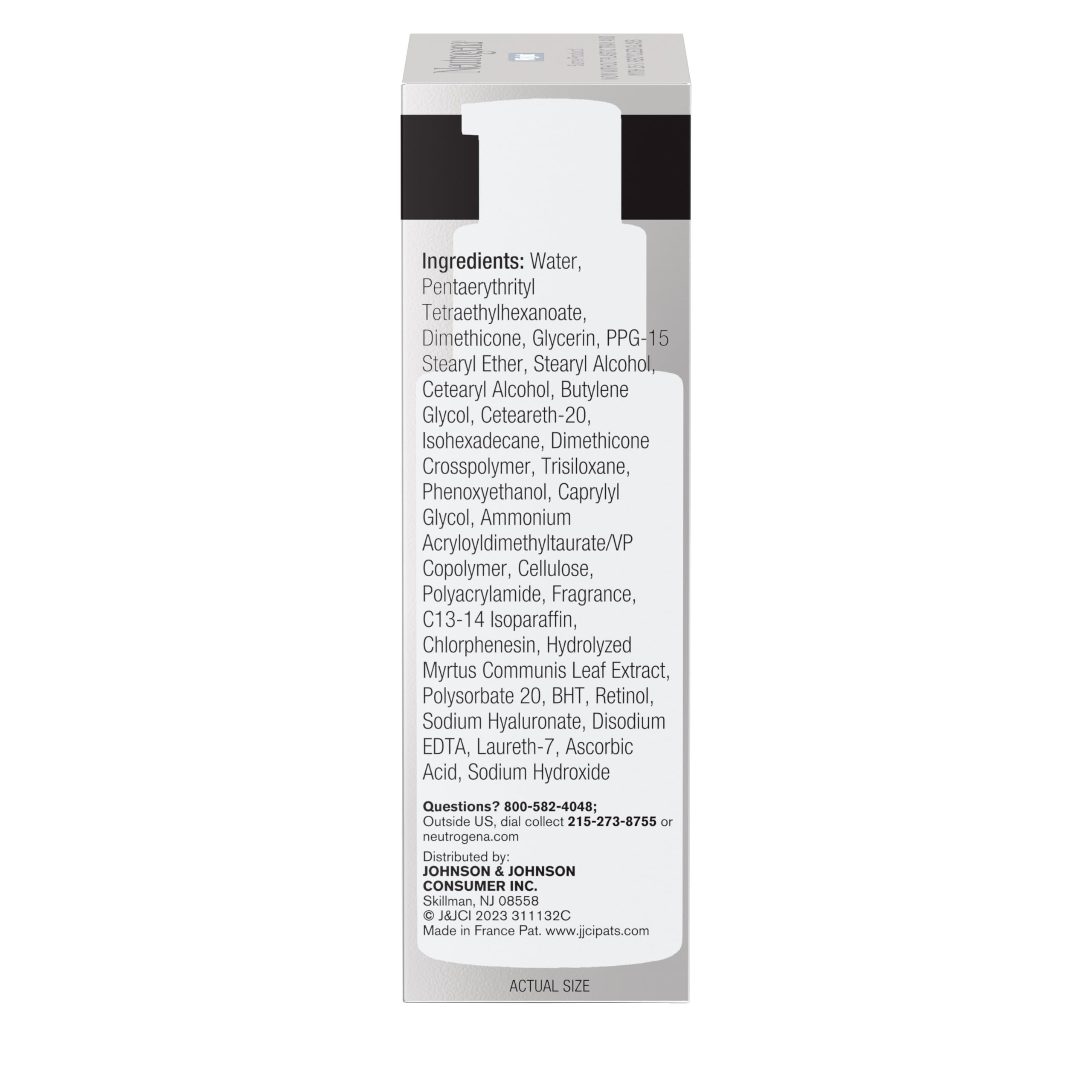 Neutrogena Rapid Wrinkle Repair Night Moisturizer, 1 fl. oz | Retinol Face & Neck Cream, Hyaluronic Acid & Retinol, Anti-Wrinkle, Paraben-Free