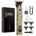 Solati Hair Clippers for Men, Professional Hair Trimmer Zero Gapped T-Blade Trimmer Cordless Rechargeable Edgers Clippers Electric Beard Trimmer Shaver Hair Cutting Kit with LCD Display Gifts for Men