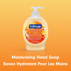 Softsoap Moisturizing Liquid Hand Soap, Milk and Honey, 7.5 Fluid Ounce, Pack of 6 (Package may vary) | Paraben-Free, Phthalate-Free, Washes Away Germs, Bathroom Hand Soap, Kitchen Hand Soap, Daily Handwashing, Gentle on Hands