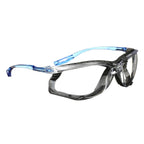 Buy now 3M Safety Glasses, Virtua CCS, ANSI Z87, Anti-Fog, Clear Lens, Blue Frame, Corded Ear Plug Control System, Removable Foam Gasket Clear Lens, Blue Frame With Foam Gasket Safety Glasses 1 Count (Pack of 1) at indiglob india