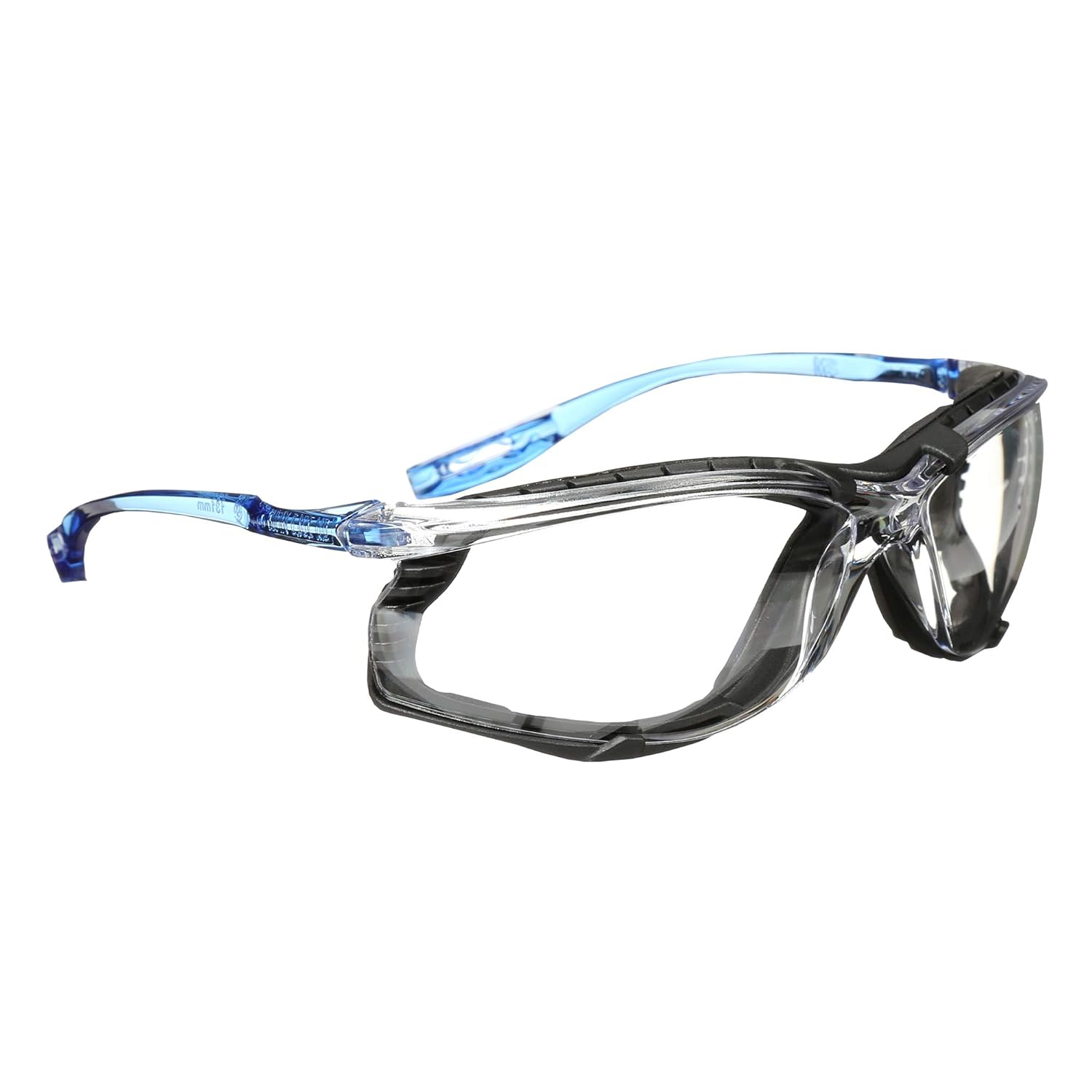 Buy now 3M Safety Glasses, Virtua CCS, ANSI Z87, Anti-Fog, Clear Lens, Blue Frame, Corded Ear Plug Control System, Removable Foam Gasket Clear Lens, Blue Frame With Foam Gasket Safety Glasses 1 Count (Pack of 1) at indiglob india
