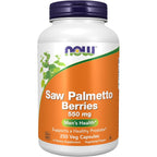 Buy now NOW Foods Supplements, Saw Palmetto Berries (Serenoa repens) 550 mg, Men's Health*, 250 Veg Capsules at indiglob india