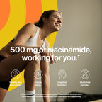 kindnature Vitamin B3 Niacinamide Gummies 500mg – Flush-Free Niacin Supplement – Supports Skin, Energy & Nervous System Wellness – Vegan, Gluten-Free, Soy-Free – 90 Gummies