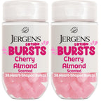 Jergens Cherry Almond Body Lotion Bursts, Squishy Moisturizer, 38 ct | Squishy Heart-Shaped Bursts, Cherry Almond Scent, Moisturizing Lotion, Teen Gift, Birthday Idea