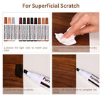 Furniture Repair Kit Wood Markers - Markers and Wax Sticks for Stains, Scratches, Wood Floors, Tables, Desks, Carpenters, Bedposts, Touch Ups, and Cover Ups (25)