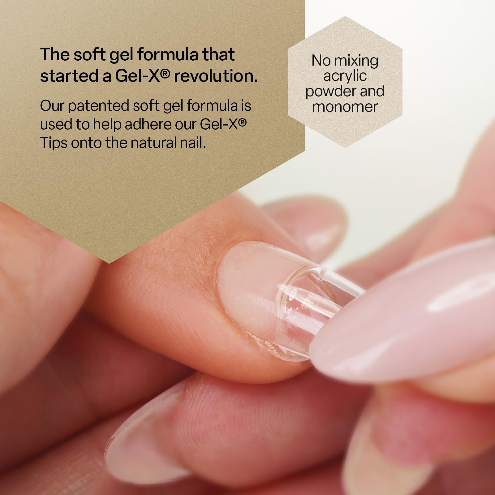 Aprés Extend Gel Gold Bottle Edition - Gel-X Tips Adhesive (15 ml)