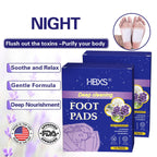 Foot Pads | Traditional Herbal Blend | Easy Nighttime Foot Care | Ready to Use Foot Patches-20 Packs