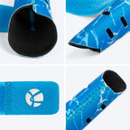 Buy now Kuangmi Finger Sleeve Support Protector Finger Splint Brace Use for Pain Relief and Preventing Sports Injuriesï¼ˆS/M, Blue at indiglob india