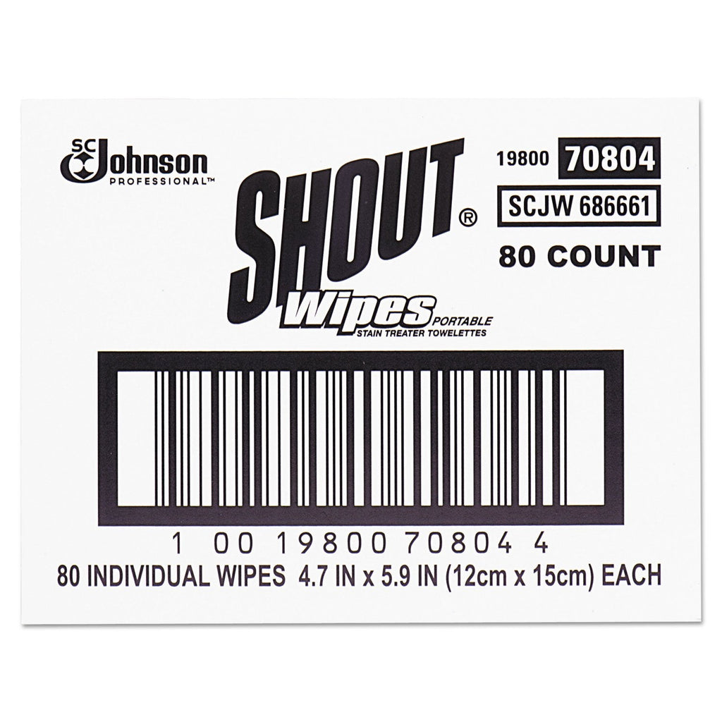 Buy now Shout Wipe & Go Stain Remover Wipes, 80 Count at indiglob india