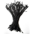 Buy now LGEGE 500 pcs 7.5-inch Black Hang Tag Nylon String Snap Lock Pin Loop Fasteners Hook Ties at indiglob india