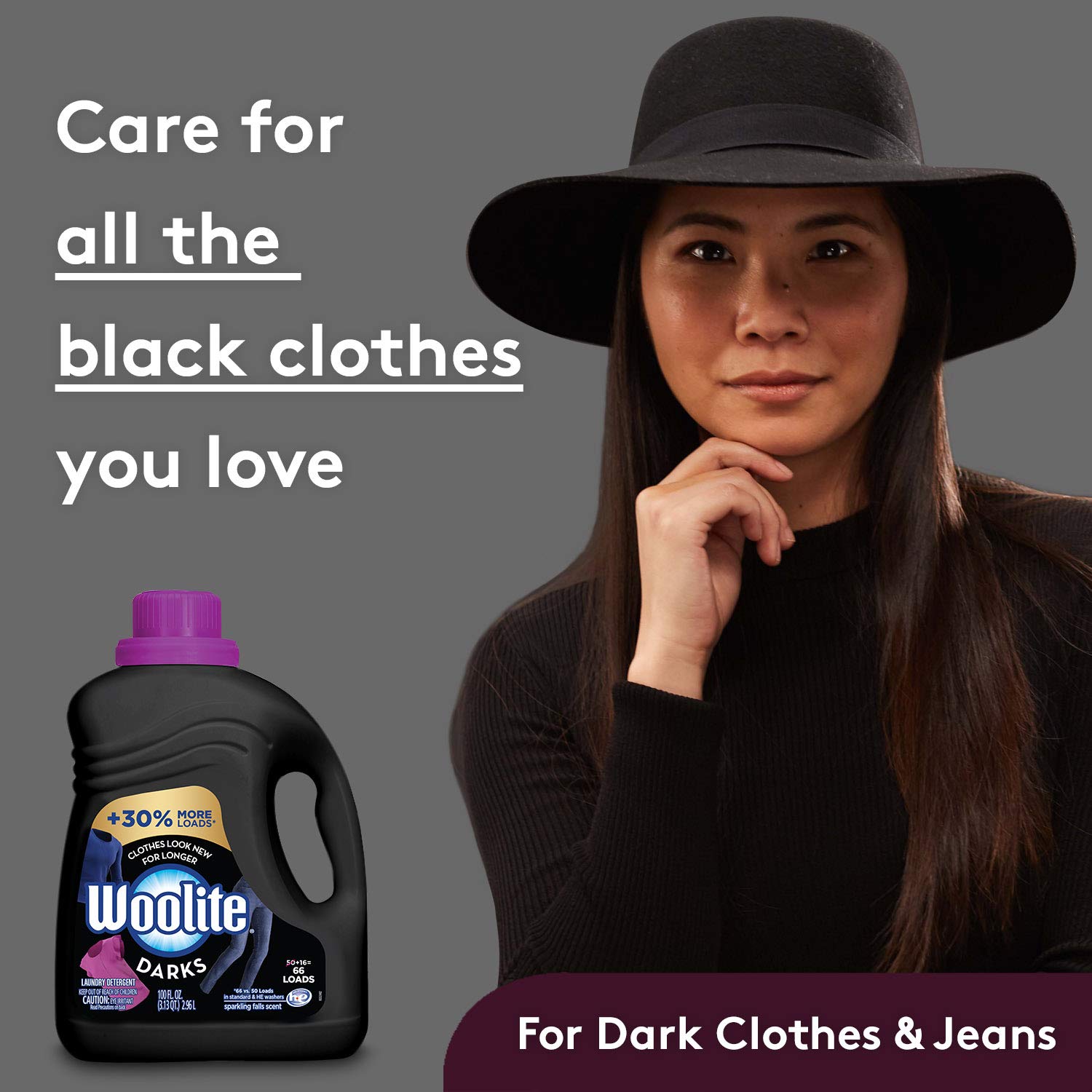 Buy now Woolite Dark Care Laundry Detergent, Midnight Breeze Scent, 50 oz/ 33 Loads *Packaging May Vary* (Pack of 2) at indiglob india