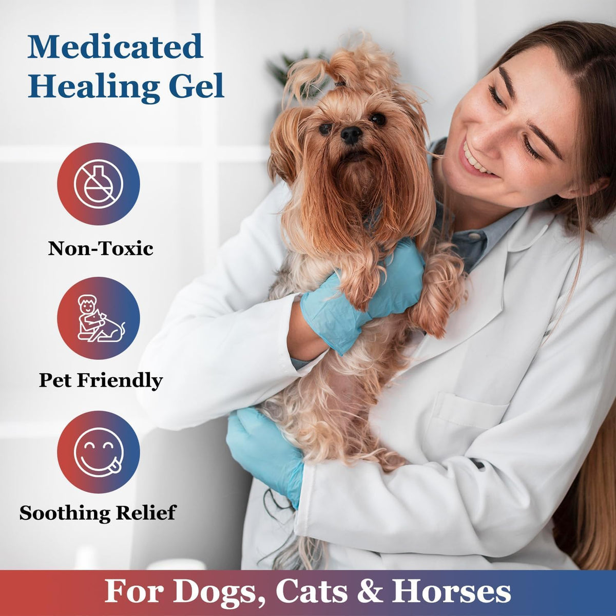 Solva-Ker Soother Gel for Pet's Cracked Nose and Paws, 1 oz