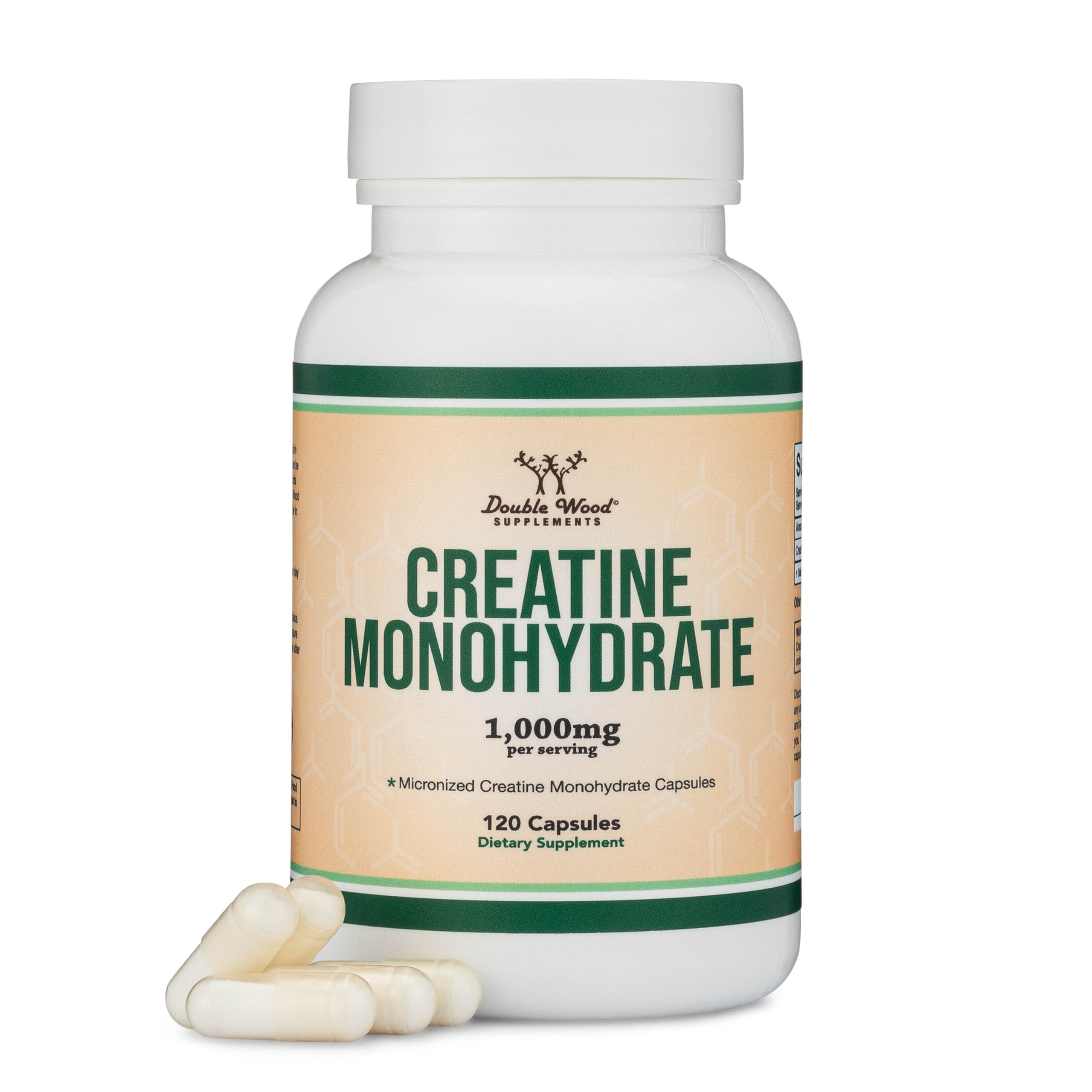 Micronized Creatine Monohydrate 5g, Unflavored, No Fillers, 100 Servings | Strength + Recovery Supplement, Micronized, Dissolves Clean, Vegan, Keto + Gluten-Free, No Blends, Scoop Included