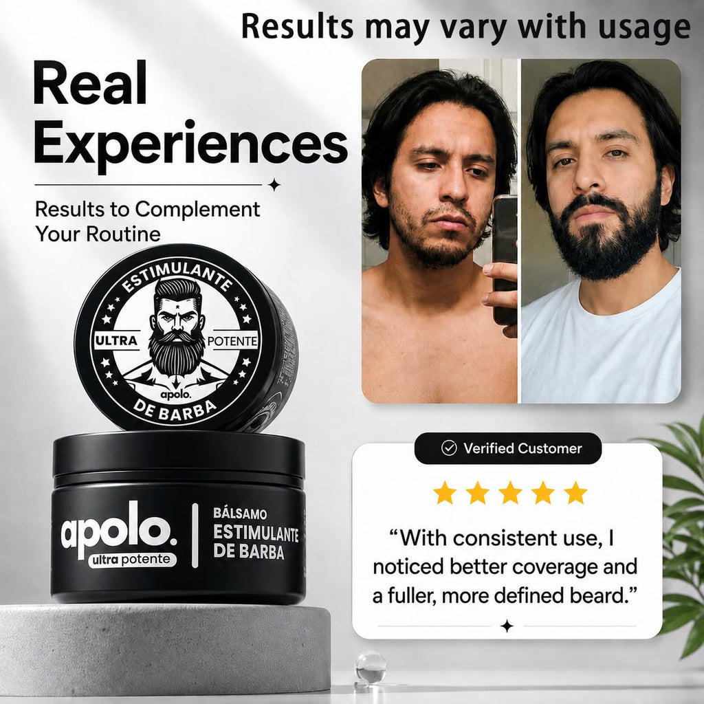 Estimulante de Barba, Bálsamo Para Crecimiento De Barba Ultra Potente, Barba Crema, Beard Growth Balm, Thicker, Fuller Beard & Hair 100ml/3.5oz