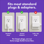 Outlet Cover Box Outlet Covers Baby Proofing Child Proof Lock