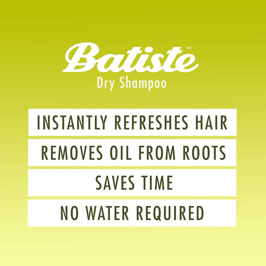 Buy now Batiste Dry Shampoo, Tropical Fragrance, 6.73 fl. oz. (Pack of 3) at indiglob india