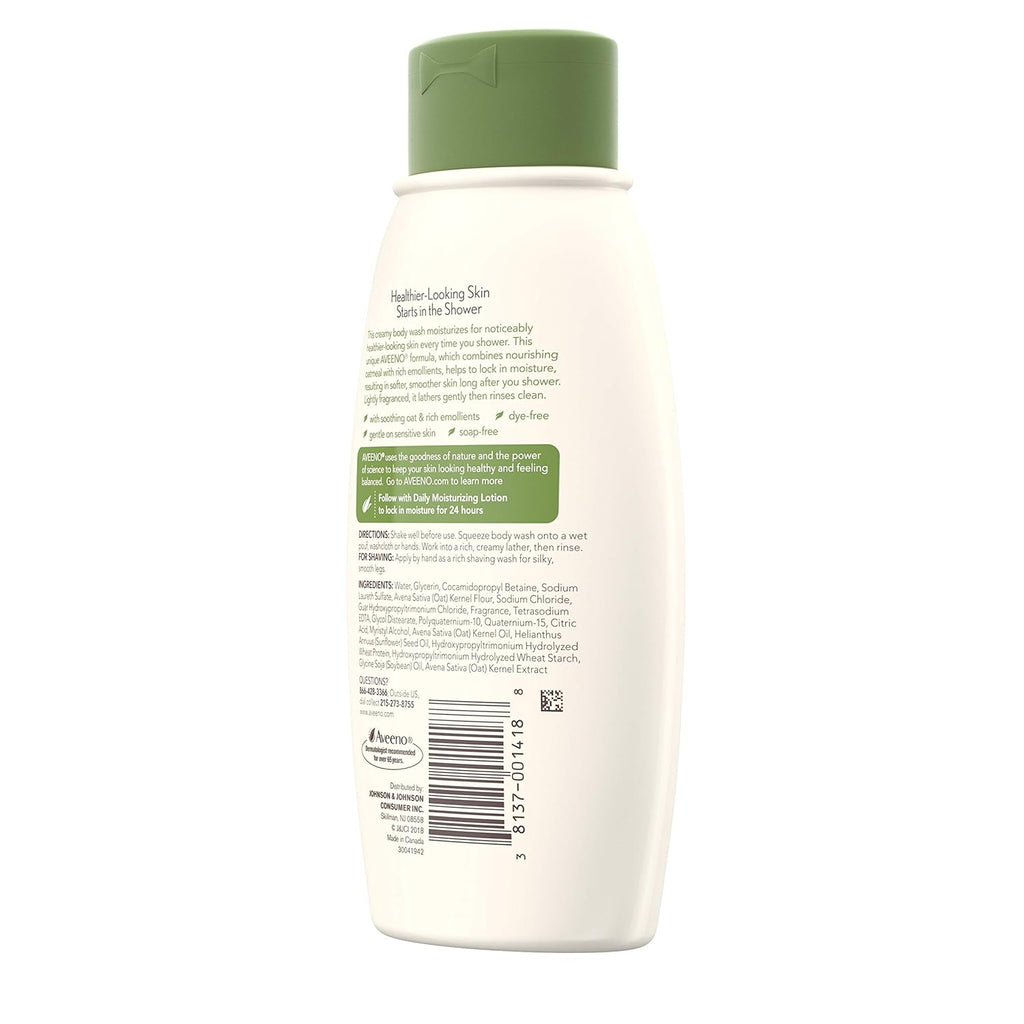 Buy now Aveeno Daily Moisturizing Body Wash, 12 Fl Oz at indiglob india