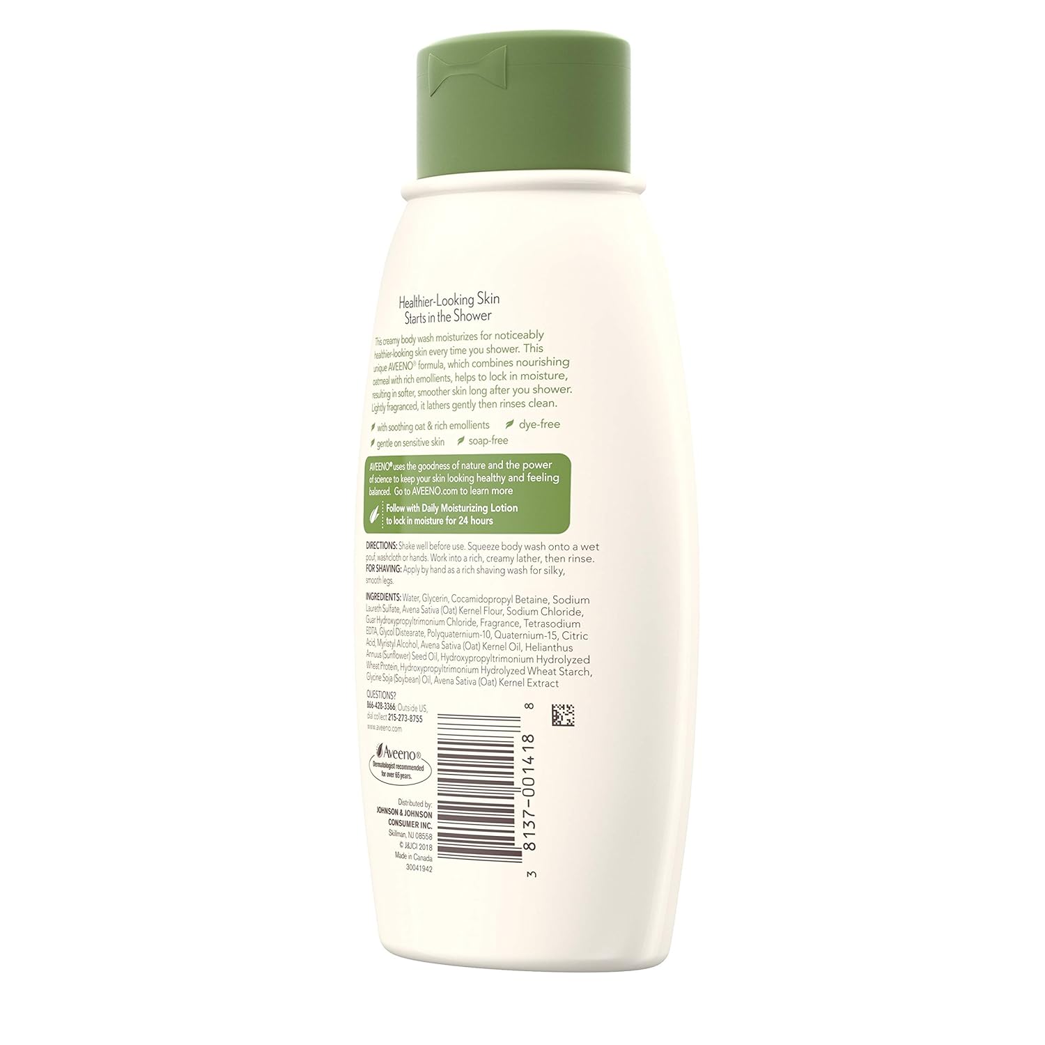 Buy now Aveeno Daily Moisturizing Body Wash, 12 Fl Oz at indiglob india