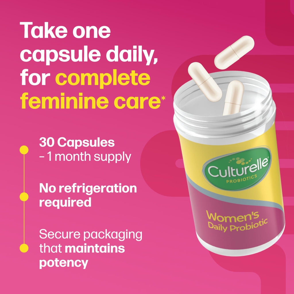 Culturelle Women's Daily Probiotic 30 Capsules