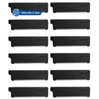 Bakblade 2.0 Refill Cartridges Bundle, Back Hair & Body Shaver Replacement Cartridges, Extra-Wide Wet Dry & Disposable Razor Blades (6 Blades) | Dryglide Safety Technology, Titanium Plated, Shave Wet Or Dry, Easy to Replace, Lasts 5 - 7 Shaves