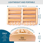 Buy now Theraflow Foot Roller for Plantar Fasciitis Relief | Feet Massage Gift for Women and Men | Foot Massager for Neuropathy, Reflexology and Deep Tissue Muscle Massage | Relaxing Gifts for Mom and Dad at indiglob india