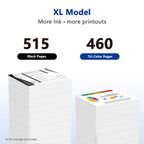 PG-275XL CL-276XL Replacement for Canon 275 and 276 Ink Cartridges for Canon Ink 275 and 276 275XL 276XL Combo Pack Use to PIXMA TR4720 TS3522 TR4700 TS3722 TS3500 TS3520 TS3720 TR4722 (2 Pack)