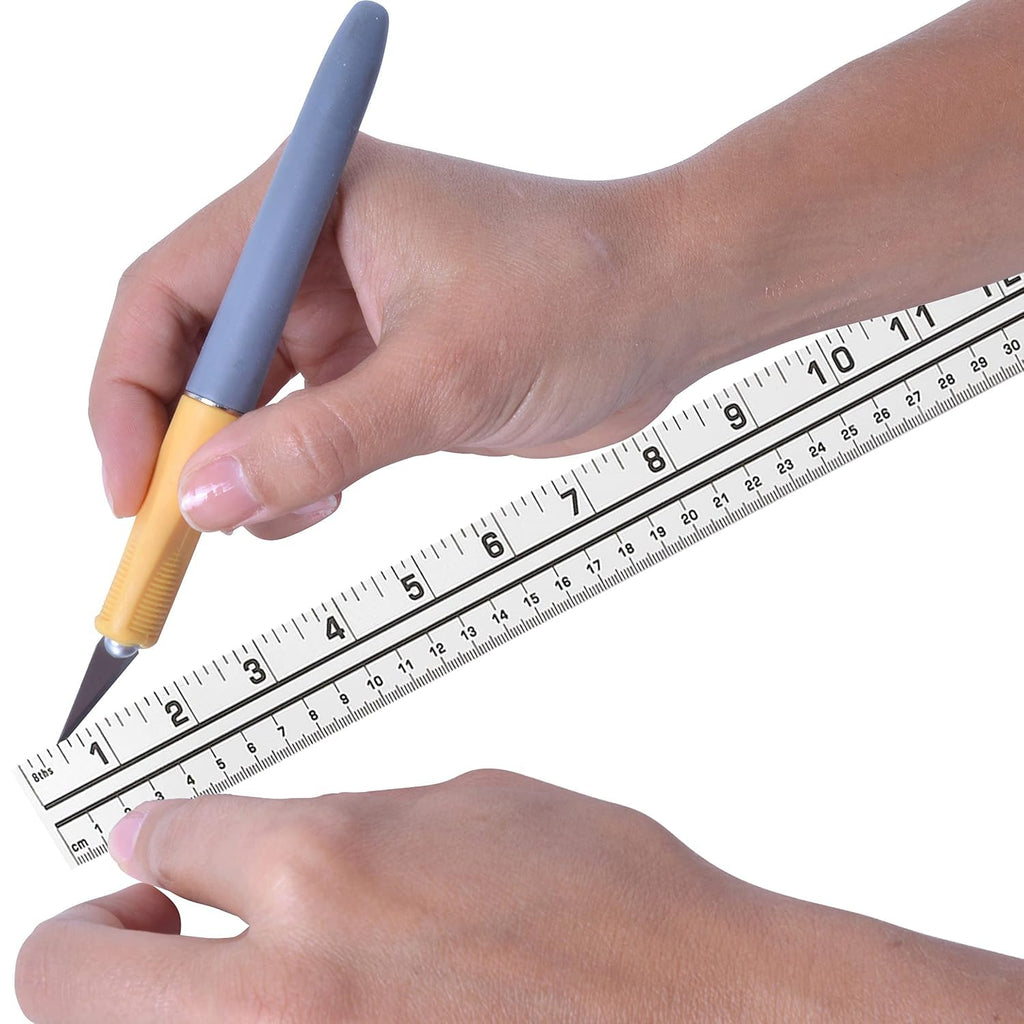 Westcott Aluminum Yard/Meter Stick, 39-Inch/100cm, Silver, Model: YMS-1