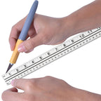 Westcott Aluminum Yard/Meter Stick, 39-Inch/100cm, Silver, Model: YMS-1