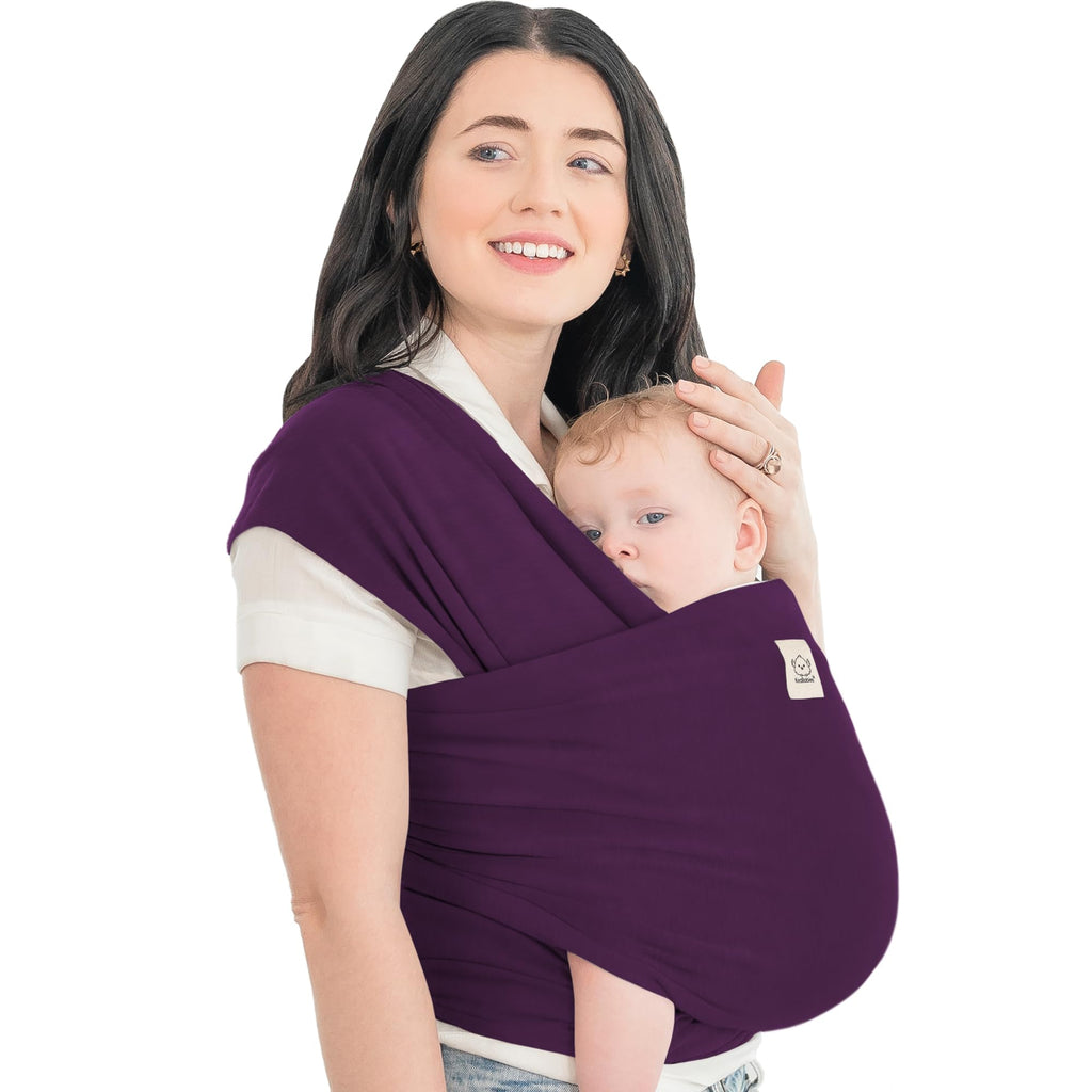 Buy now KeaBabies Baby Wrap Carrier - All in 1 Original Baby Carrier Newborn to Toddler Sling, Easy to Wear, Hands Free Bonding, Lightweight, Breathable Infant Wraps (Classic Gray) at indiglob india