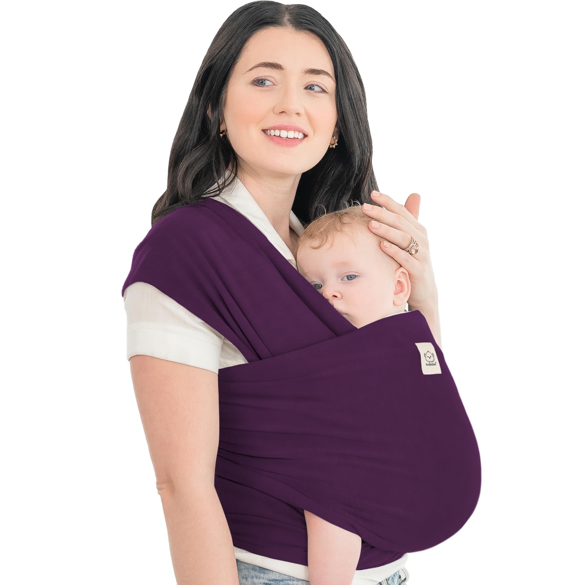 Buy now KeaBabies Baby Wrap Carrier - All in 1 Original Baby Carrier Newborn to Toddler Sling, Easy to Wear, Hands Free Bonding, Lightweight, Breathable Infant Wraps (Classic Gray) One Size (Pack of 1) Royal Purple at indiglob india