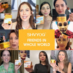 SHVYOG Turmeric Vitamin C Clay Mask with Kaolin Clay for Dull & Blemish-Prone Skin, Deep Cleansing Facial Mask, Face Masks Skincare for Controlling Oil and Refining Pores 5.29 Oz 150g