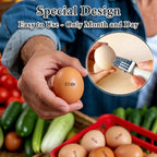 Egg Date Stamp Kit with Ink Pad, Month and Day Stamper for Farm Fresh Eggs Chicken Duck Turkey Goose Poultry Eggs