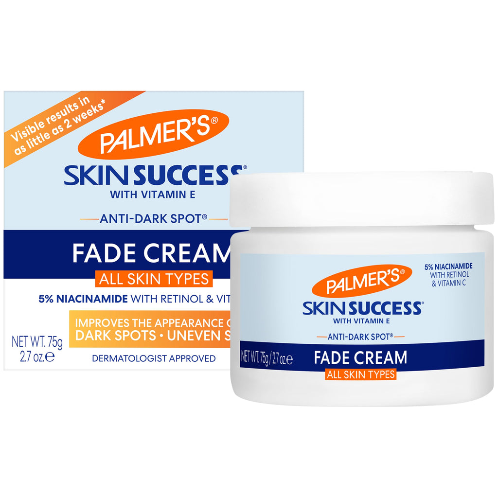 Palmer's Anti Dark Spot Face Cream with Vitamin E & Niacinamide (2.7 Oz) | Fade Cream Helps Reduce Dark Spots and Age Spots, Evens Skin Tone & Balances Complexion, Suitable for All Skin Types