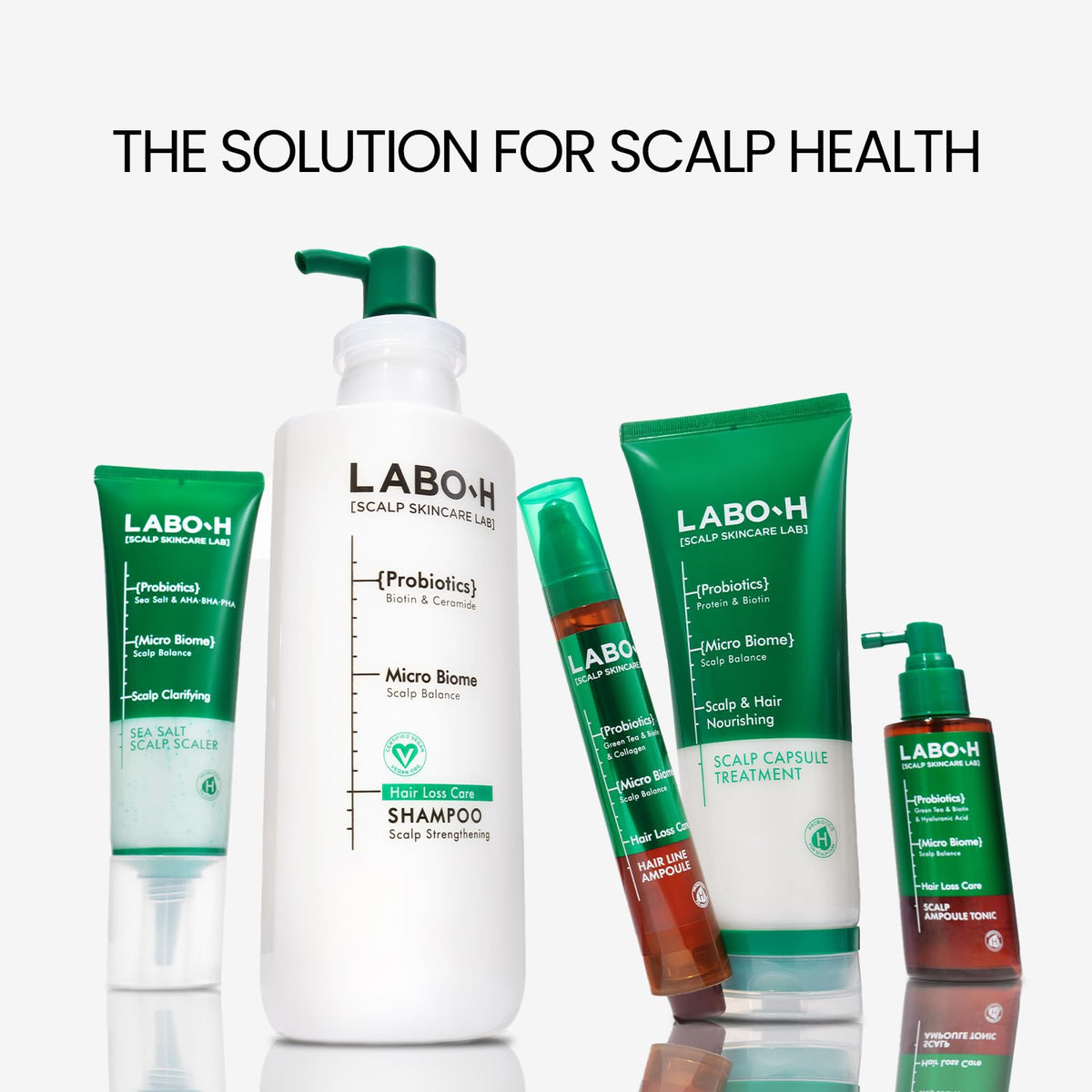 LABO.H Scalp Strengthening Capsule Conditioner for Hair Growth & Anti-Loss | Vegan Treatment with Vitamin C, Biotin, Caffeine and Rosemary Oil, Instant Softening & Nourishing, Korean, 7.43 Fl. oz.