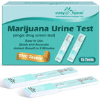Buy now Easy@Home Marijuana Urine Drug Test Kit [15 Pack] - THC Tests for Home Use - Weed Detox Testing Kits with 50ng/ml Cutoff Level #EDTH-114 at indiglob india